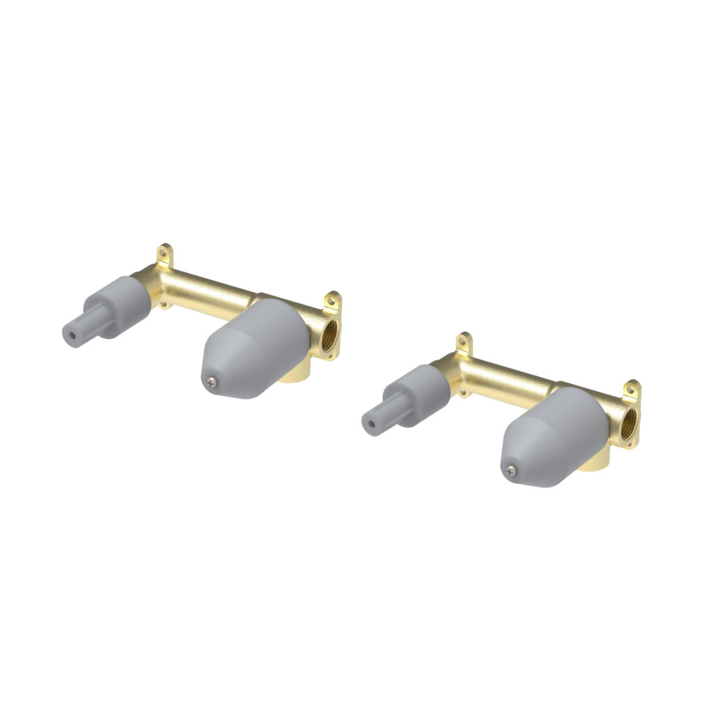 Multiple Lavatory Rough In Rough-in for Wallmount Lavatory Faucet - Aquabrass Xpress